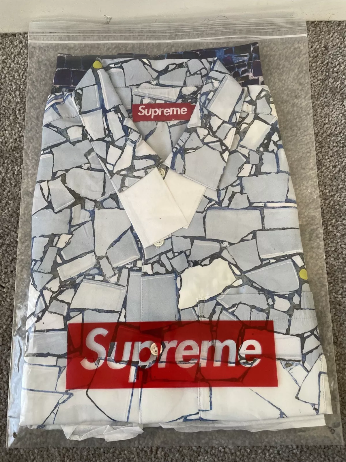 Chemise homme neuve Supreme Mosaic S/S taille S neuve