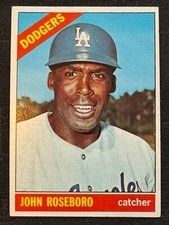 John ROSEBORO - DODGERS - 1966 Topps - #189