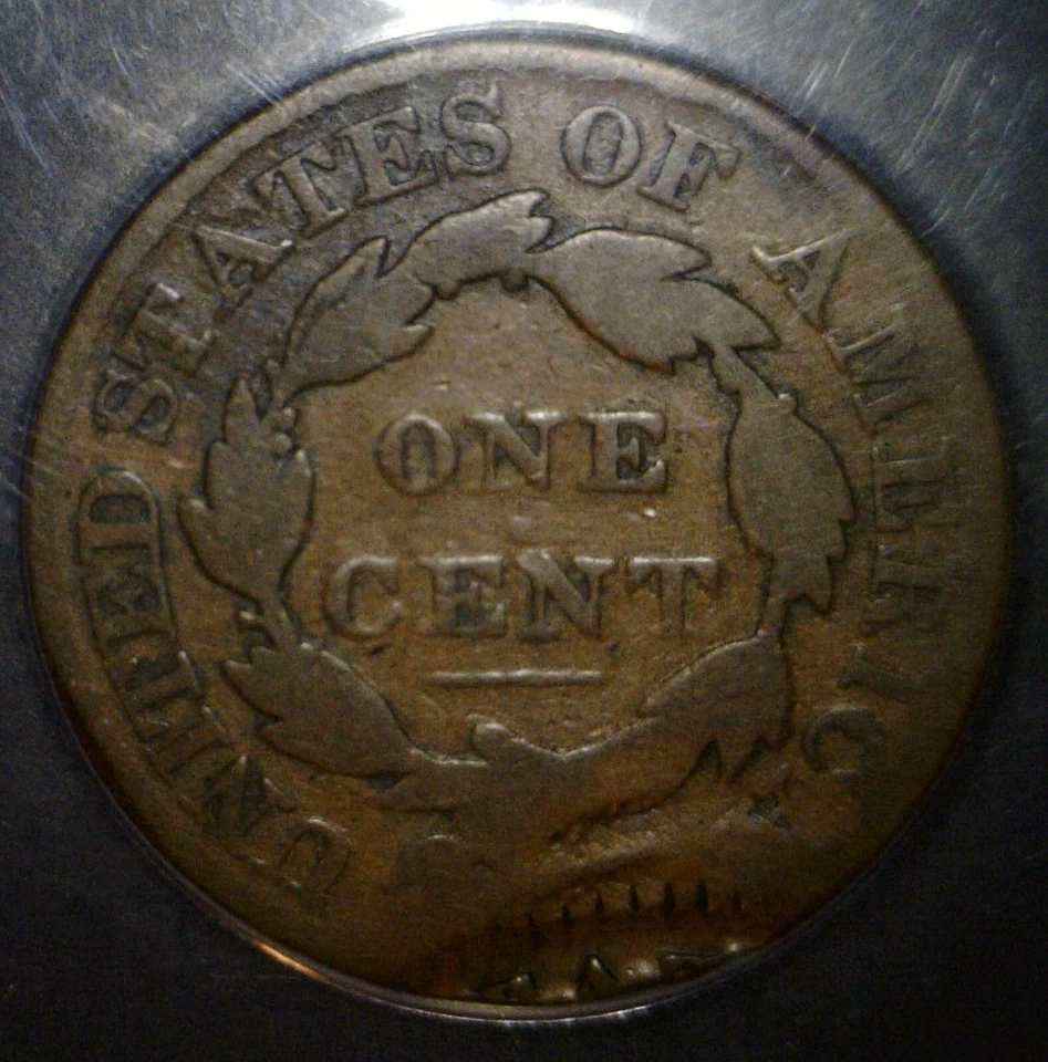 1826 ERROR DOUBLE STRUCK ANACS G6 LARGE CENT Coin NICE Doub Strike LOT FREE SHIP - Image 4 of 4