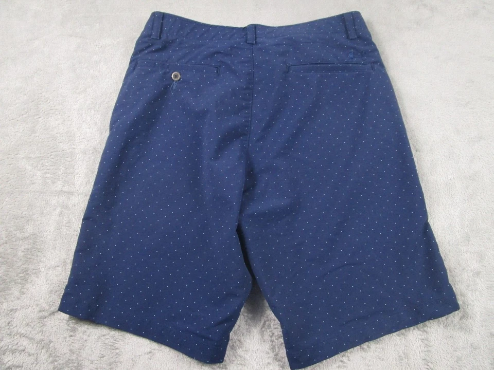 Pantalones Cortos Under Armour Para Hombres 32 Azul Geométrico Chino Bolsillos Golf Informal Papá Foto 3 de 4