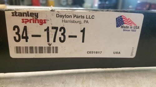 34-173-1 Dayton New Replacement Rear Main Spring Leaf For 34-173 Dodge 1973-1993