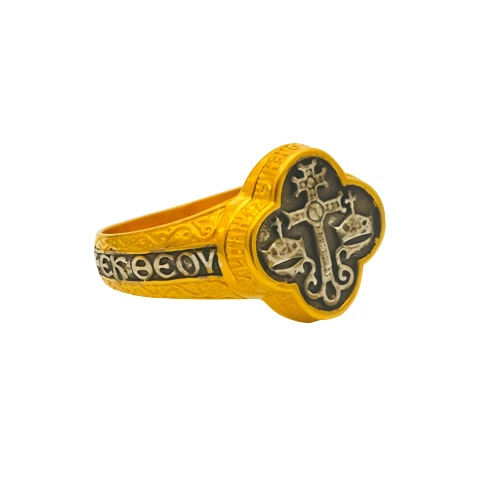 Byzantine cross deals ring