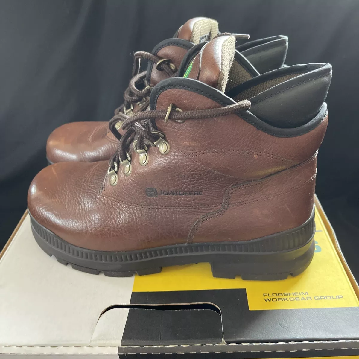 John deere lace store up boots