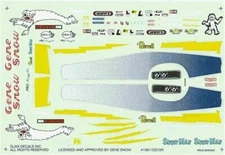Slixx 1081 Gene Snow Charger F/C 1/24 1/25 Drag decal