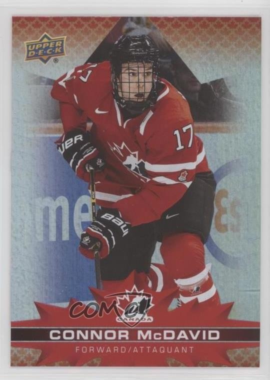 2021-22 Upper Deck Tim Hortons Team Canada Connor McDavid #1 q7c