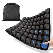 Inflatable Seat Cushion for Long Flights Airplane Travel Cushion- Portable Er...