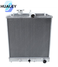 2 Rows All Aluminum Radiator For 1992-2000 Honda Civic Del Sol Integtra Eg Ek Mt