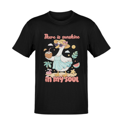 T-Shirt SUNSHINE IN MY SOUL Sprüche Funshirt TS1736D