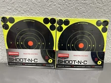 Birchwood Casey Shoot-N-C 6" Reactive Targets Bull's-Eye (20 Pack) New