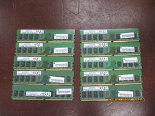 80GB 10x8GB Samsung 1Rx8 DDR4 PC4-2133P DIMM Desktop Memory RAM M378A1K43BB1-CPB