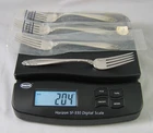Lot of 4 INTERNATIONAL STERLING SILVER - PRELUDE PATTERN - DINNER FORKS - 204 gm