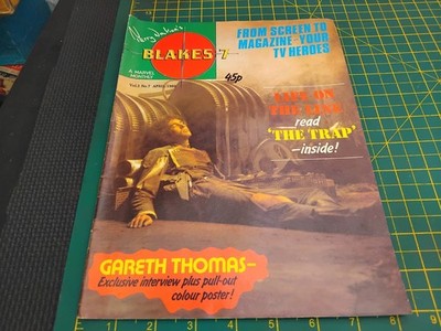 Terry Nation's Blakes 7 Marvel Monthly NO POSTER No 7 April 1982 LT24405-LL