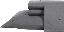 Nautica - Queen Sheet Set, Cotton Percale Bedding Set, Crisp  Cool, Stylish Hom