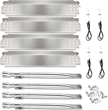 Grill Replacement Parts for 4 Burner Nexgrill: Burners, Heat Plates, Ignitors