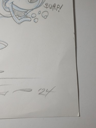 HANDSIGNIERT SIGNED DOUG RICE SKIZZE ORIGINAL ARTWORK ANIMANIACS CARTOON MIT COA - Bild 12 von 23