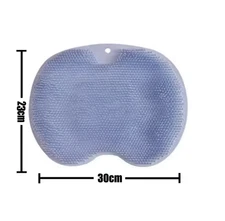 Reusable Wall Mounted Silicone Back Scrubber Shower Foot Massager Pad