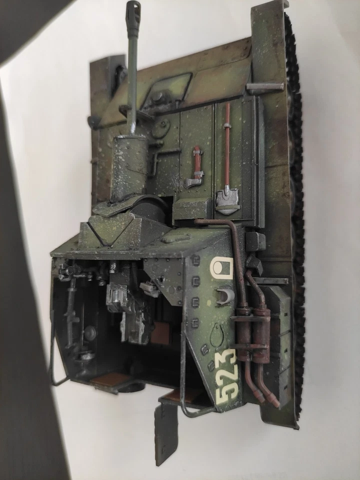 TAMIYA 1:35 KIT CARRO ARMATO RUSSIAN TANK DESTROYER SU-76   - Immagine 3 di 4