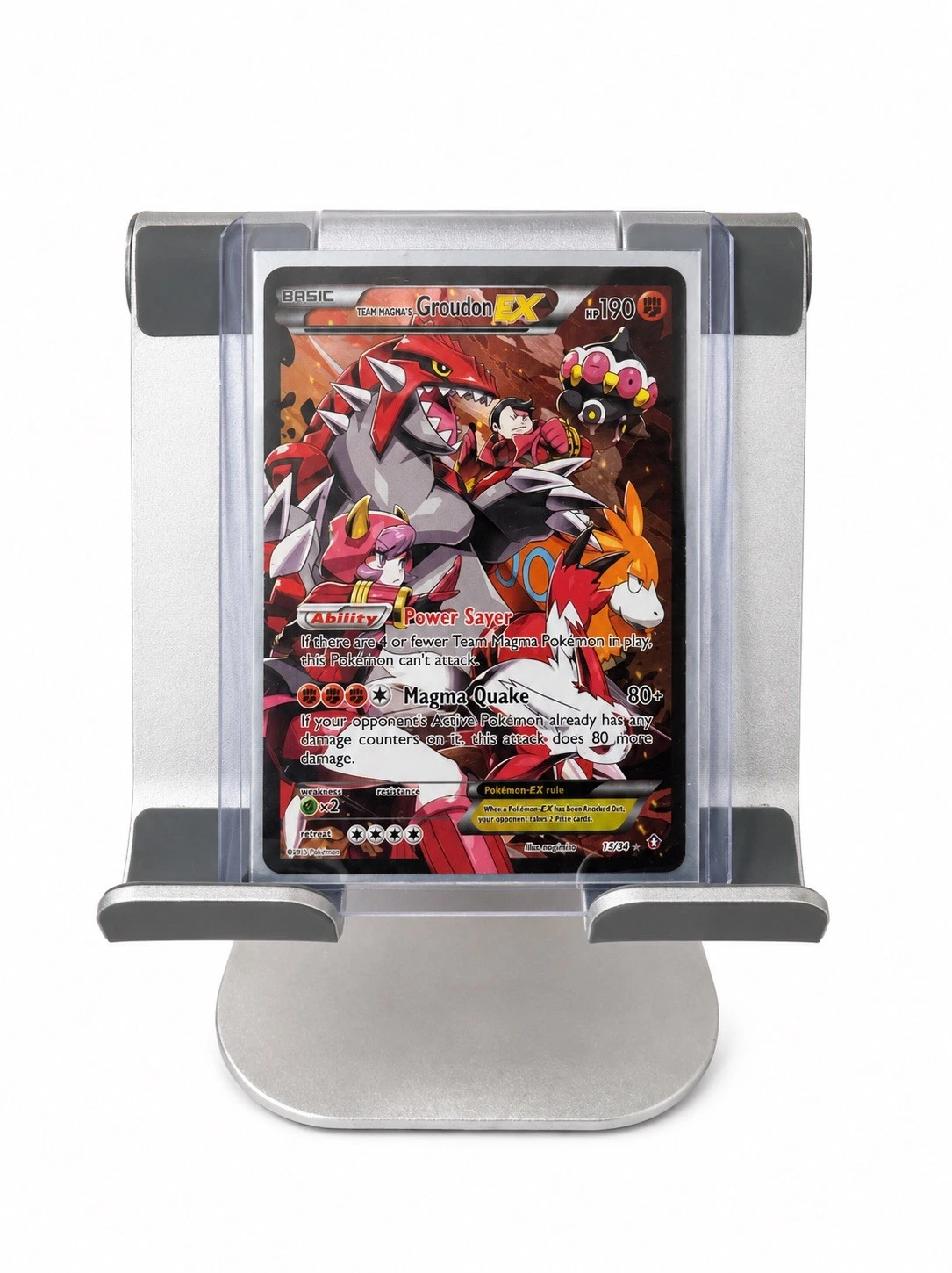 Team Magma's Groudon EX