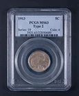 1913 Type 2 Buffalo Nickel PCGS MS 63 #WB689