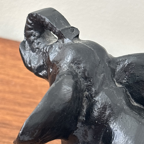 Schwarzafrikanischer Elefant Figur H 3" - Resin - - Bild 5 von 14