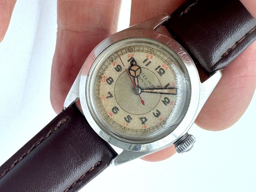 1940's ROLEX OYSTER ROYALITE Ref 4220 MILITARY WW2 ORIGINAL DIAL STEEL SERVICED - Picture 18 of 18