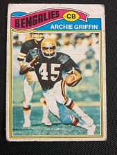 various 1977 Topps Mexican “Dirty Dozen” football cards