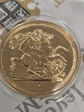 The Royal Mint 2025 King Charles III Half Sovereign 22ct 916.7 Gold Bullion Coin