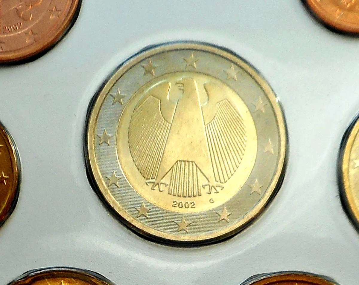 Pièce De 2 Euros Allemande 2002 - Atelier A (Berlin) - Rare