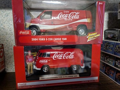 Jl/ '04 Ford E-250 Van Coca-Cola 1/24 2 Types Minicar