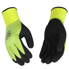 Kinco Gloves 1786PM - HydroFlector  Lined Waterproof Hi-Vis Green Thermal Knit S