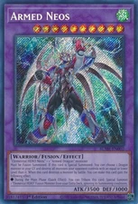 Yu-Gi-Oh Card - BLMR-EN002 - ARMED NEOS (secret rare holo) - NM/Mint