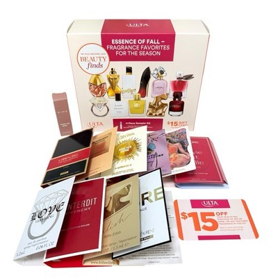 ULTA Perfume Fragrance Favorites SAMPLER Set 11Pc 2025 Fall Discovery Kit $15 GC