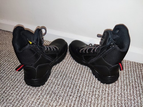 Groundwork Unisex Steel Toe Cap Boots, Black, Mens Size 6, Woman's Size 8, Good - Picture 6 of 10
