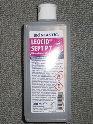 Skintastic LEOCID SEPT P7 Händedesinfektion   500 ml, parfümfrei