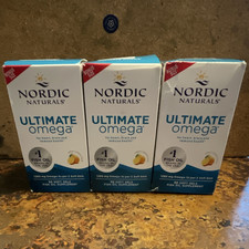 Nordic Naturals Ultimate Omega Fish Oil Omega-3 90 Softgels Adult Exp 11/2026