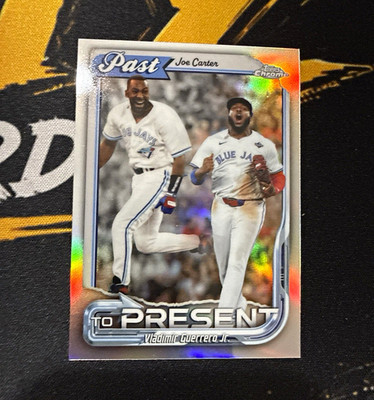 Topps 2026 Topps Chrome Joe Carter/Vladimir Guerrero Jr. Blue Jays PTP-6