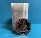Mint Tube Of 20 - Seated Liberty AVDP Oz .999 Fine Copper Rounds USA Bullion
