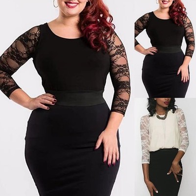 Stylish Mesh Lace See Through Crop Tops for Women Seamless Shaping Effect