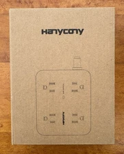 Hanycony Surge Protector Power Strip 8 Outlet Charging Ports 4 USB HN8U5W (A7)