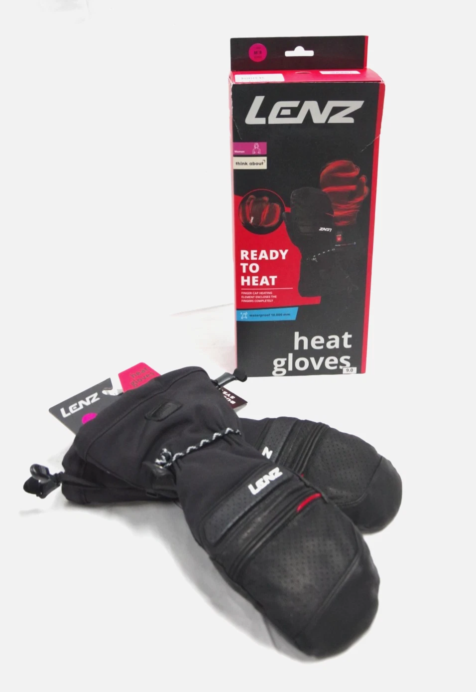 Lenz Women's Heated Mittens 9.0 Finger Cap - Medium