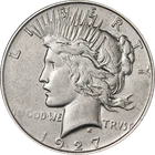1927-D Peace Dollar