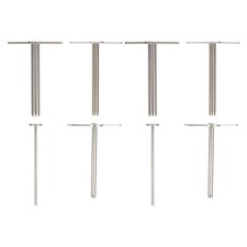 2 Sets Manual Cork Rubber Stopper Borer Tool Lab Laboratory Drilling