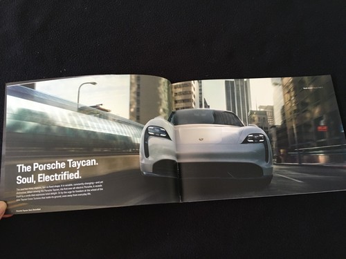 2021 2022 Porsche Taycan Intro Brochure 4 4S Turbo S Cross Turismo Sales Catalog - Picture 2 of 6
