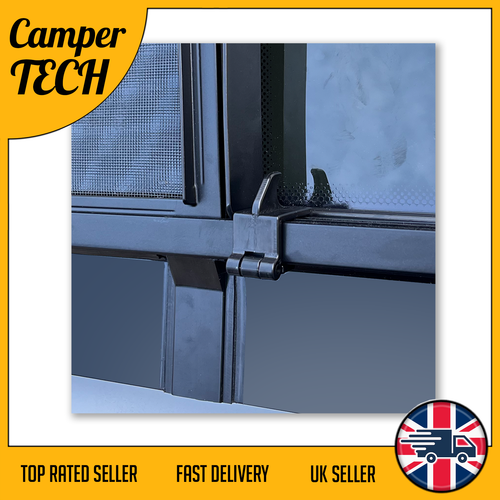 Vauxhall Vivaro 14-19 DRIVER side SLIDING Window with FLY-SCREEN + Kit & U-Trim - Picture 2 of 3