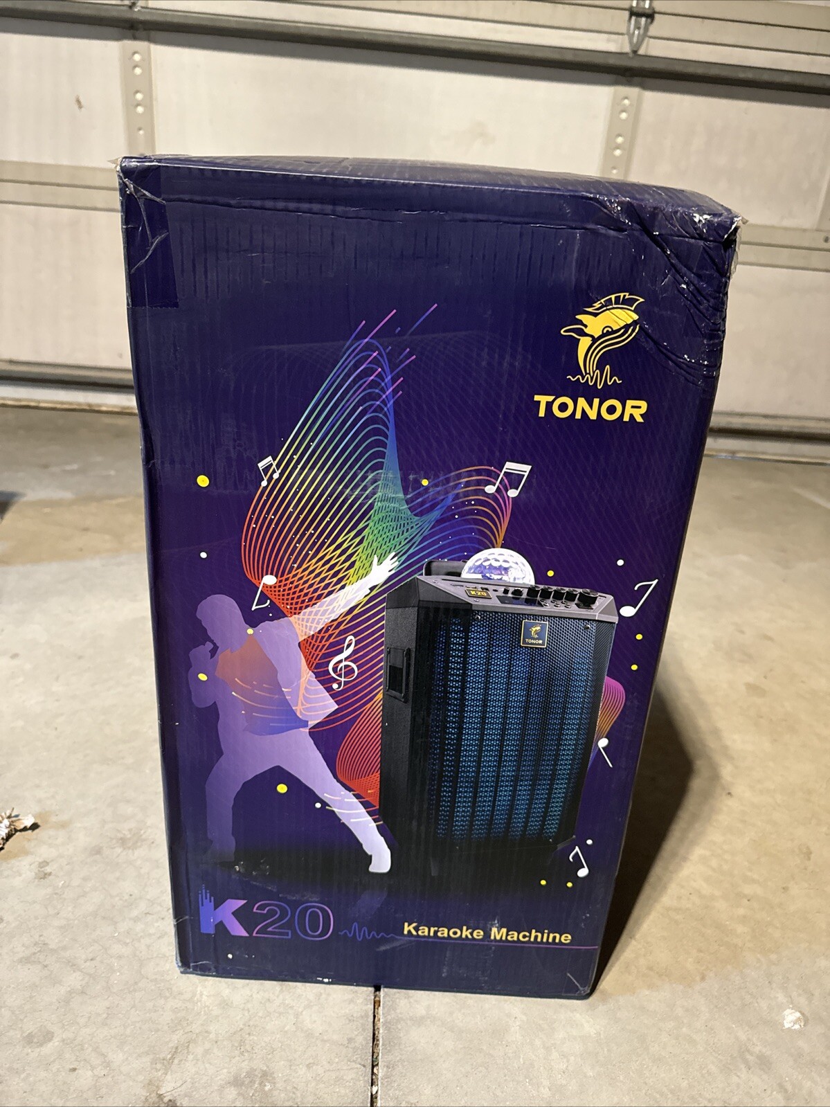 TONOR Wireless Karaoke Machine for Adults K20, Bundle with UHF Wireless