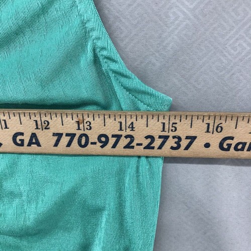 New Rue21 Blueish Green Halter Button Up Dress Young Adult Large Women Summer - Picture 12 of 13