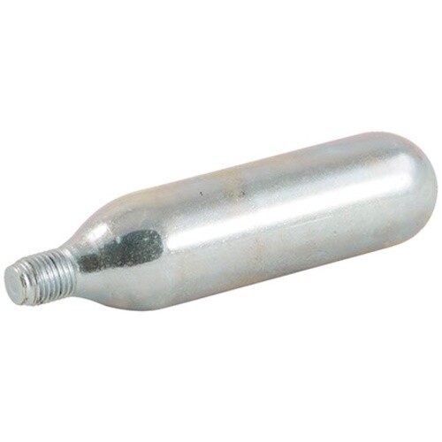 (6) 16 Gramm Gewinde CO2 Getränkekartuschen für Bierabgabe Mini-Fässer 3/8" - Bild 2 von 2
