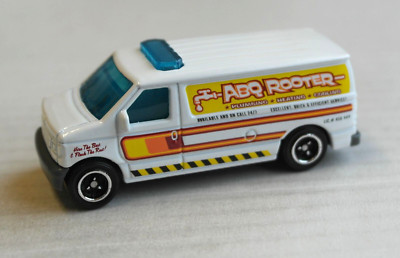 Matchbox Ford Panel Van weiß ABQ Rooter MBX Multipack Exclusive Mattel white