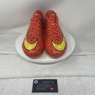 Nike Mercurial Vapor IX CR7 Safari 385425-306 FG Total Crimson