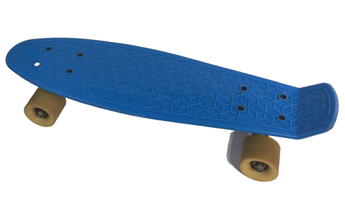 Skateboard Mini Cruiser 22 Pouces Style Penny – Deck Plastique Multicolore